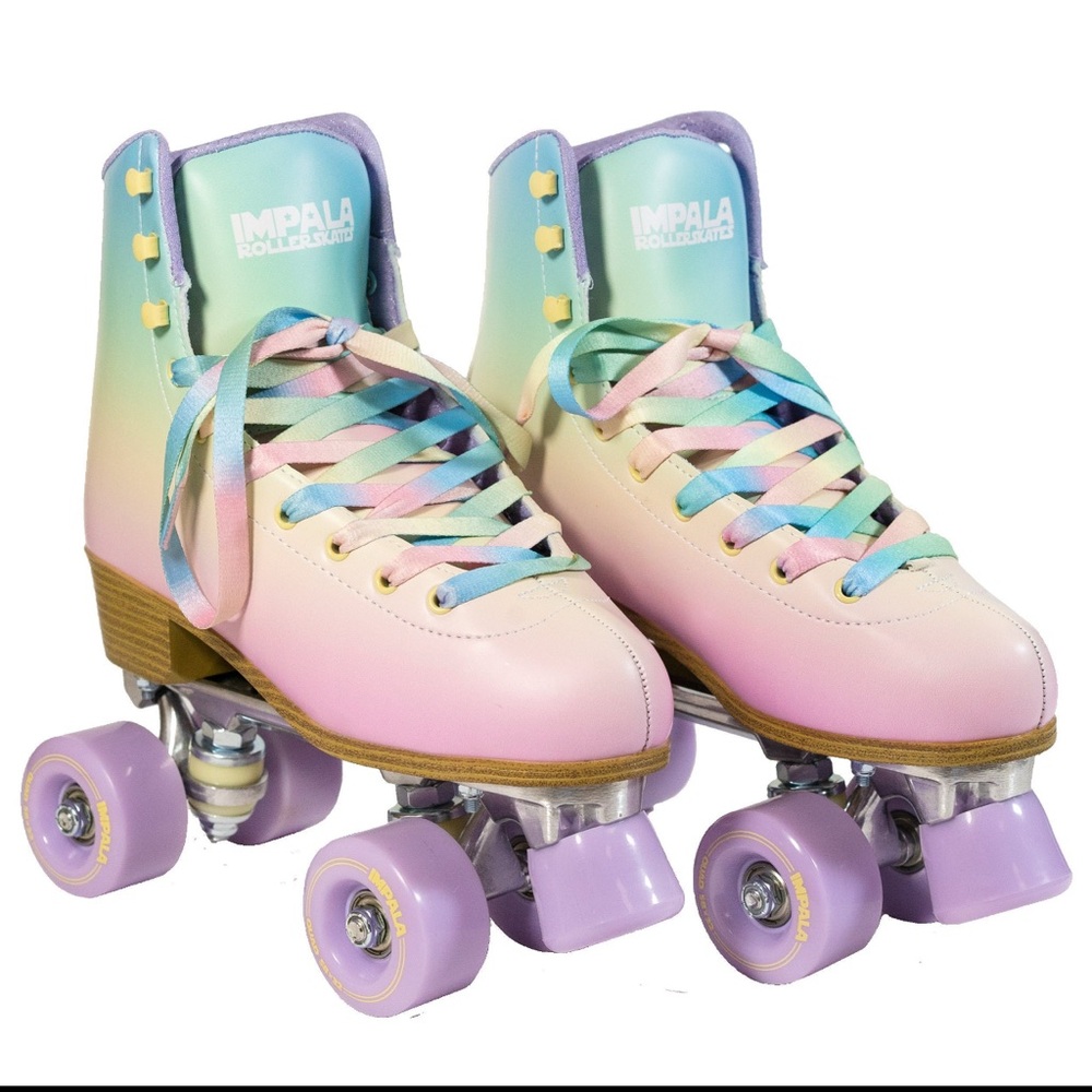 HTF Impala “Pastel Fade” Rollerskates Size 9